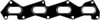 PEUGE 0349P1 Gasket, exhaust manifold